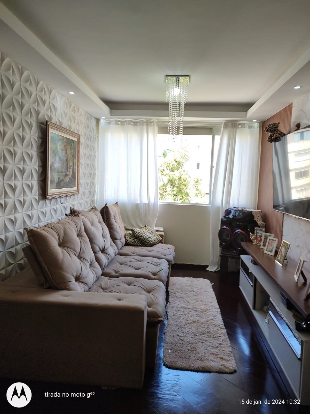 Amplo apartamento 3º andar no BNH do Chácara Flora