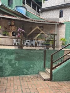 Casa tipo apartamento com quintal e área gourmet em Petrópolis, RJ